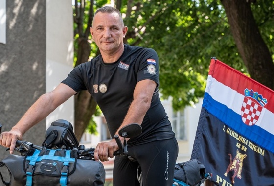 POZIV NA ISPRAĆAJ I DOČEK IVICE NERERA - BICIKLOM IZ VARAŽDINA U  BEČKO NOVO MESTO - ČAKOVEC