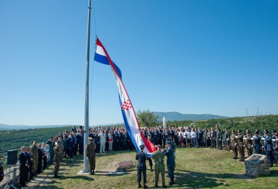 POSTROJ BIVŠIH PRIPADNIKA  7. GARDIJSKE BRIGADE „PUMA“ 5. KOLOVOZA 2025. GODINE U KNINU
