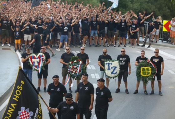 Priopćenje za medije povodom navijačkog mimohoda u Kninu, 5. kolovoza 2025.